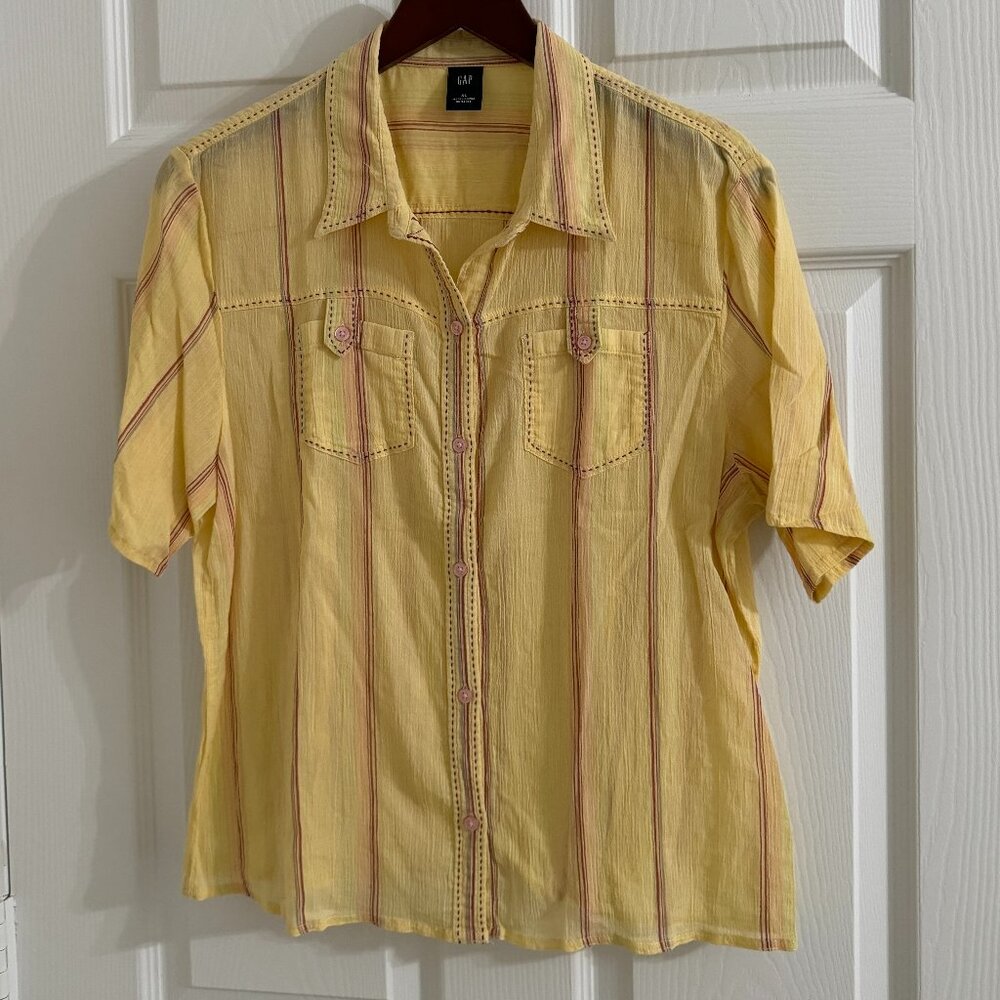 GAP Women's Button Down Shirt, Size XL